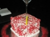 Red Martini Cake